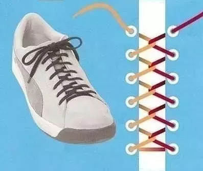 系鞋带的漂亮方法 25种系鞋带的方法