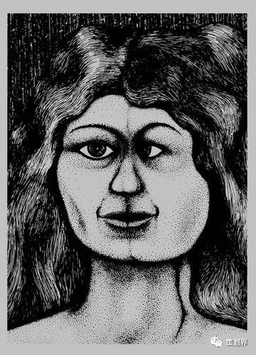 快把手机横过来这里你能看到一个小丑的脸的幻觉图,但同时你也能找到