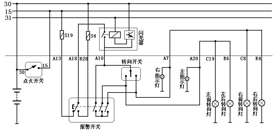 汽車電路原理圖(汽車全車電路講解) - 四帝國車市