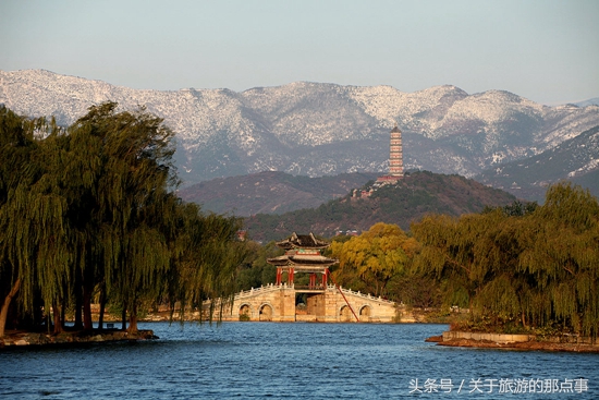 燕京八景之一——西山晴雪