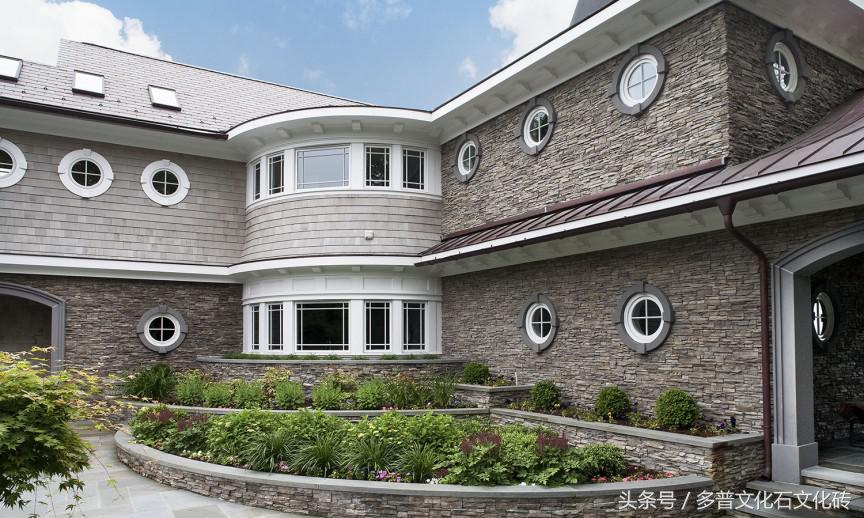 包工头在乡村外墙贴文化石，60多张设计图，老乡们拍手叫好