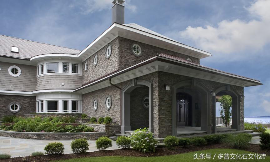 包工头在乡村外墙贴文化石，60多张设计图，老乡们拍手叫好