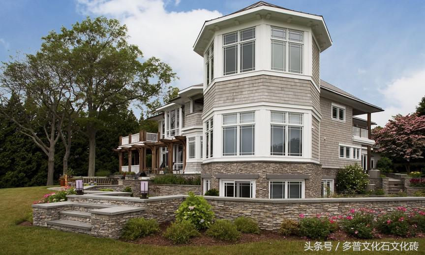 包工头在乡村外墙贴文化石，60多张设计图，老乡们拍手叫好