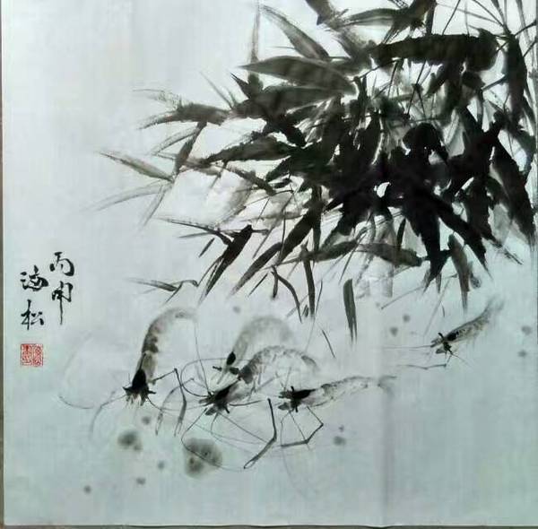 76人\x20猛龙(陈海松画作网络图展，专注探研中国水墨画)