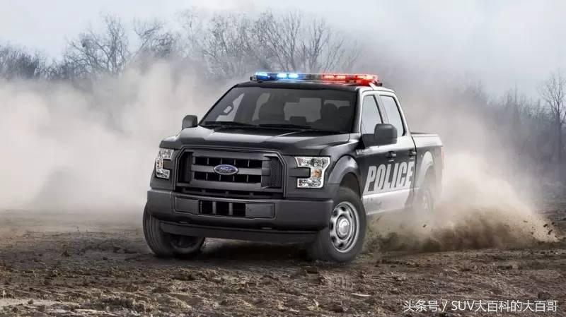 美式特大号警车 福特征服者警用版