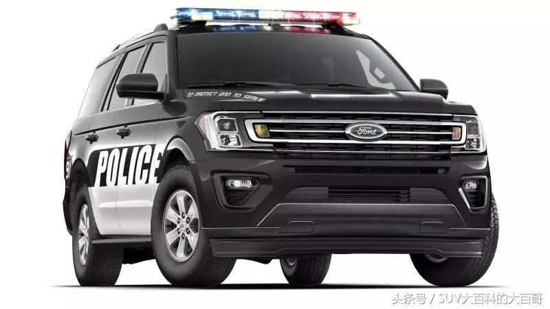 美式特大号警车 福特征服者警用版