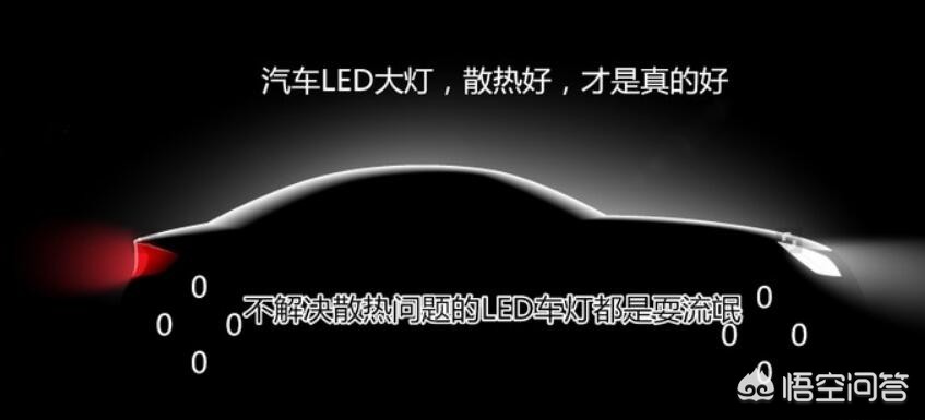 汽车上可以把卤素大灯换成LED灯泡吗？