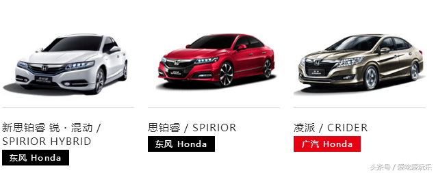 本田汽车在售车型大全，思域、飞度、CR-V,所有车型都在这