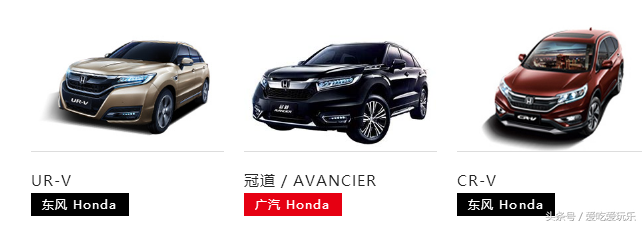 本田汽车在售车型大全，思域、飞度、CR-V,所有车型都在这