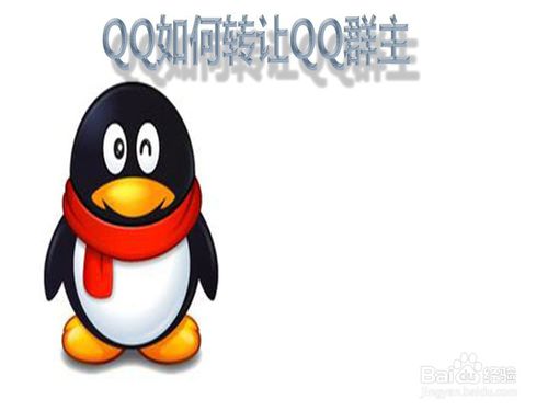 qq群怎么转让群主，QQ转让群主给别人