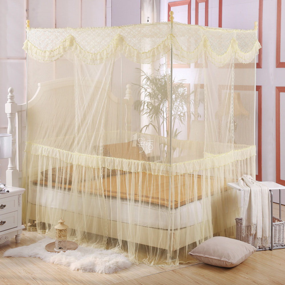 蚊帐这样挂,不仅防蚊,还很美观!