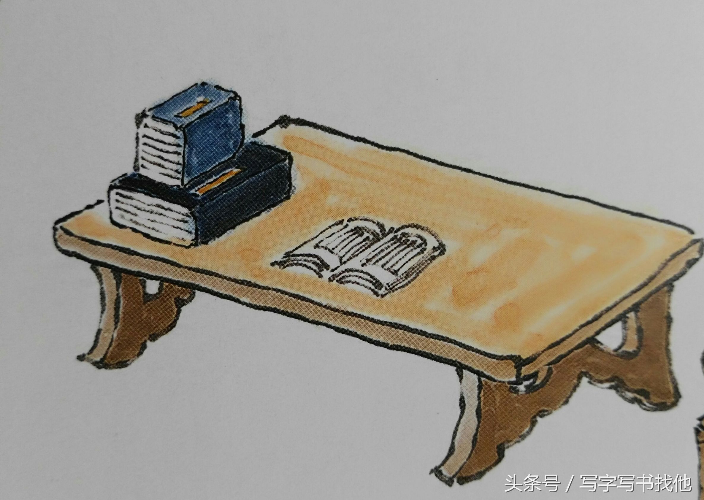 古代家具图片简笔画图片