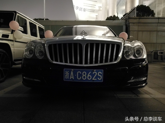 杭州最牛的17辆迈巴赫，马云拥有两辆，绝版豪车多数都是黄牌