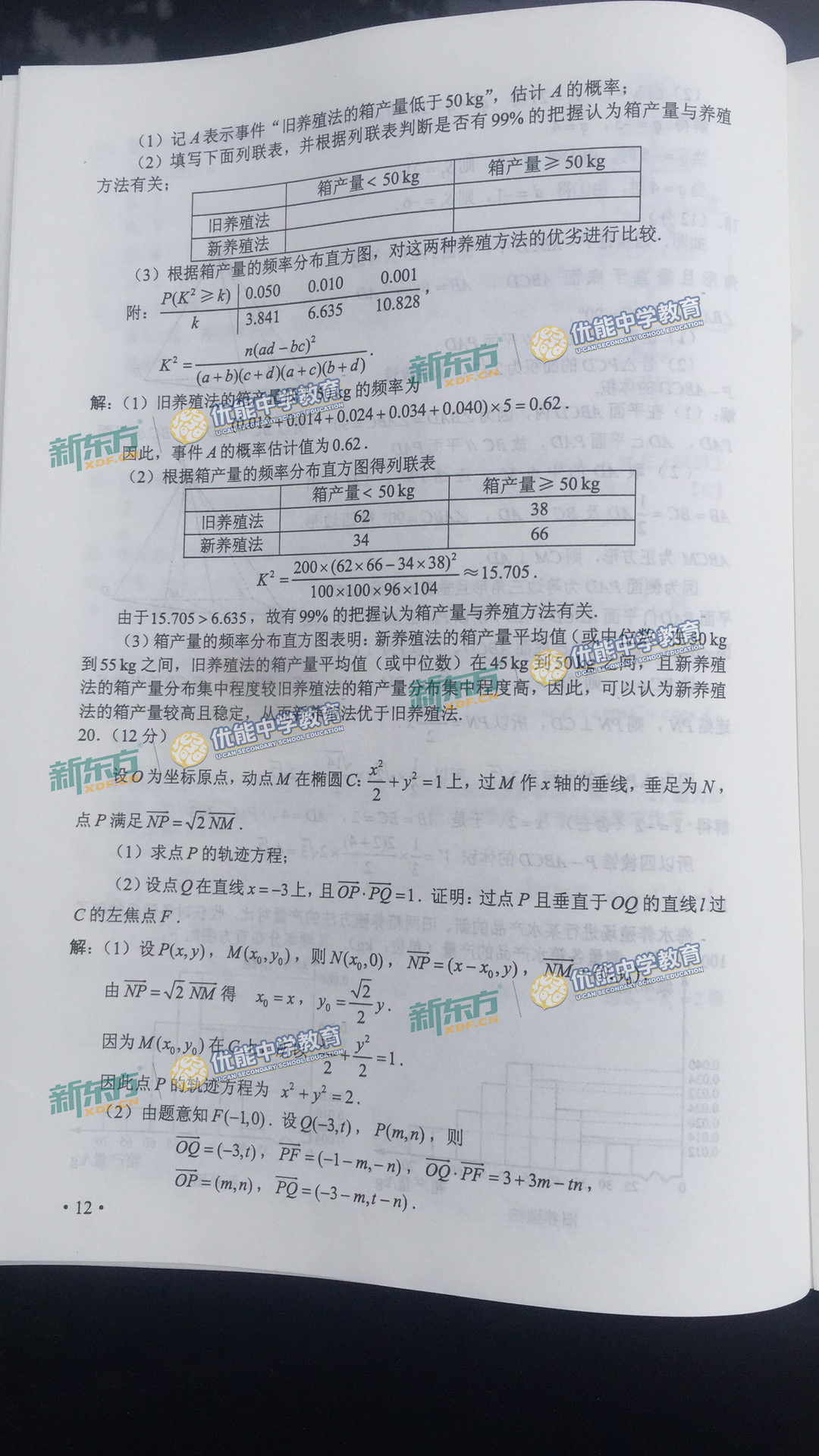 2017高考数学文全国卷2真题及答案解析