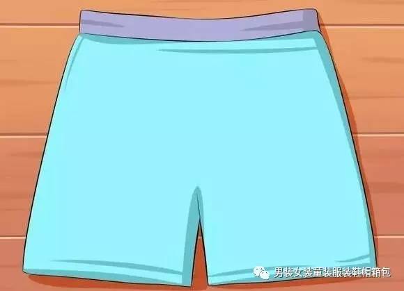 男士平角内裤怎么叠 各种内裤叠法图解