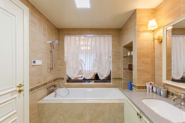 170平美式雅致装修，美式中显出儒雅风范，大平宅就需要这种有内涵的装饰