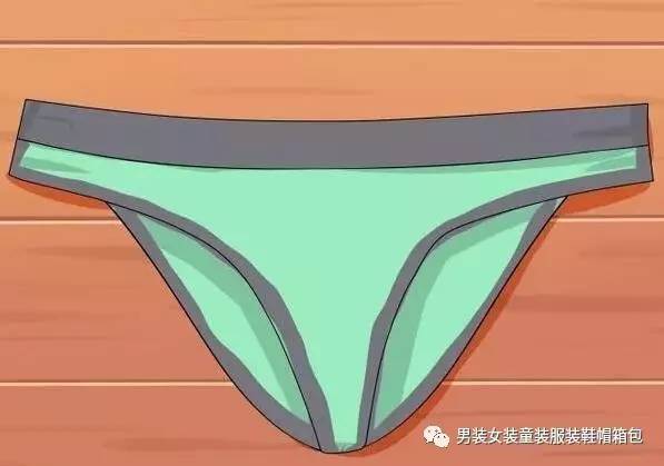 男士平角内裤怎么叠 各种内裤叠法图解