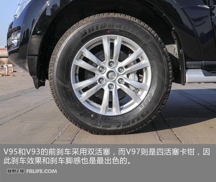 马力的诱惑 对比试驾三菱帕杰罗V93/V95/V97