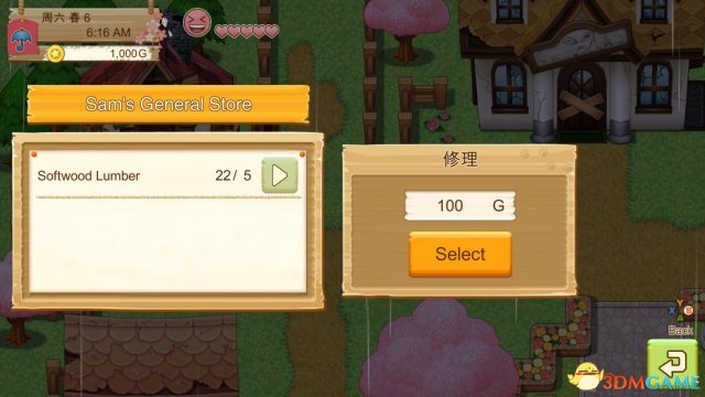牧场物语：希望之光 图文攻略 农场上手指南教程