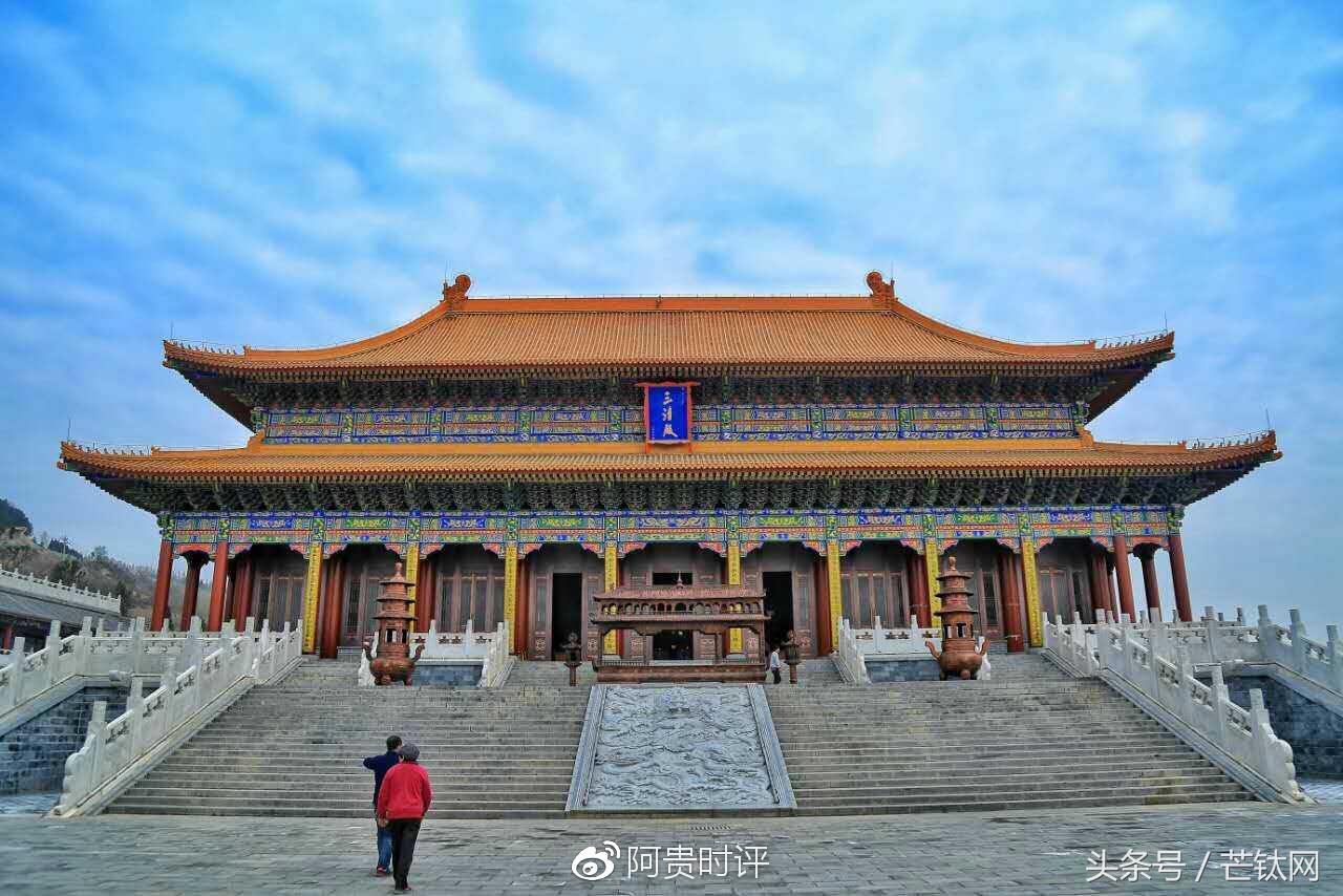 道教胜地宝鸡金台观，此处离天只有五尺半！