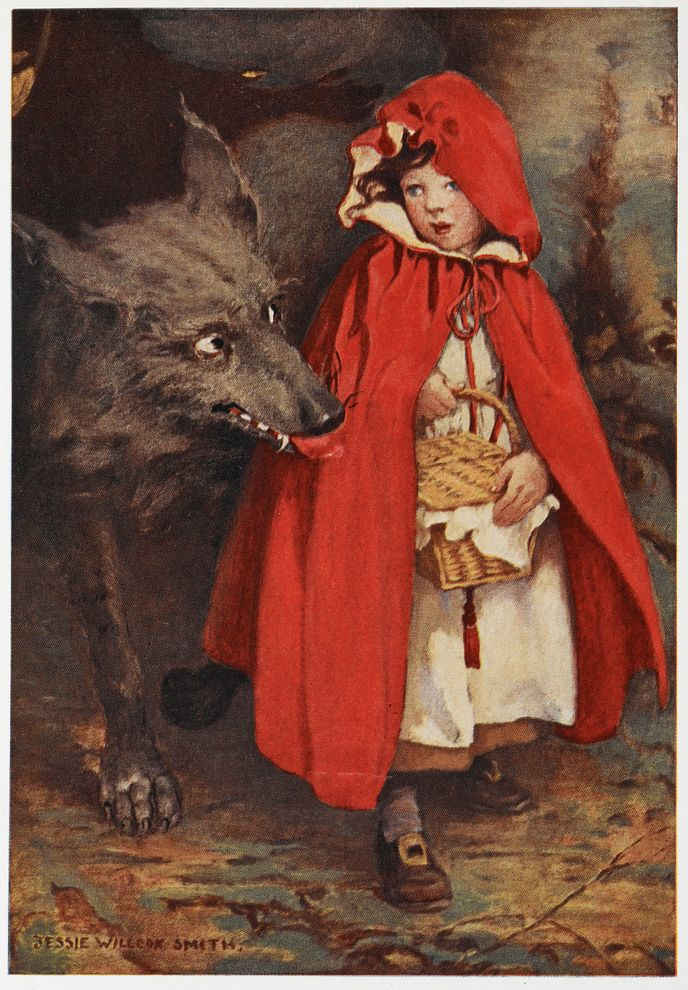 《小红帽》：一则性隐喻童话