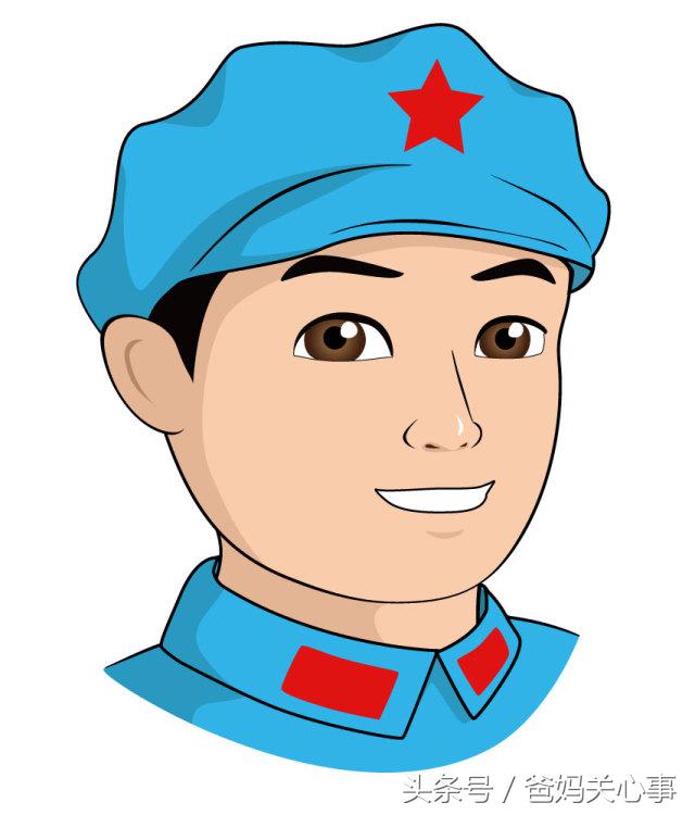 简笔画动动手,庆祝建军90周年