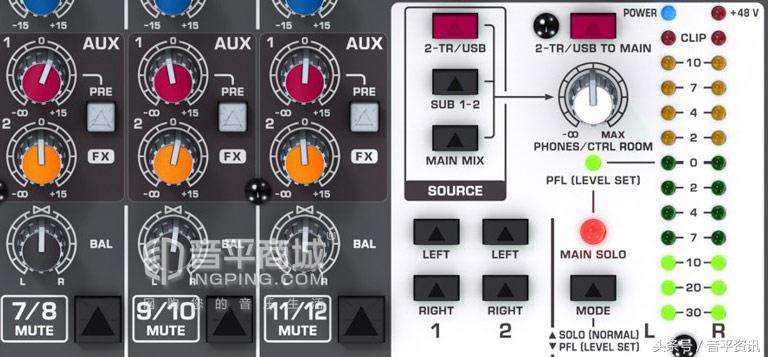 百灵达(BEHRINGER) XENYX X1622USB 16路专业调音台