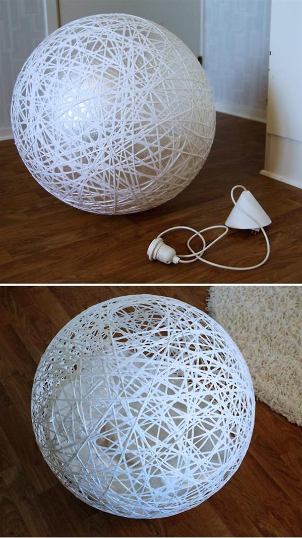 麻绳灯罩的制作方法 -骁龙网