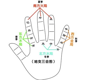 论地支三会局五行的旺衰标准