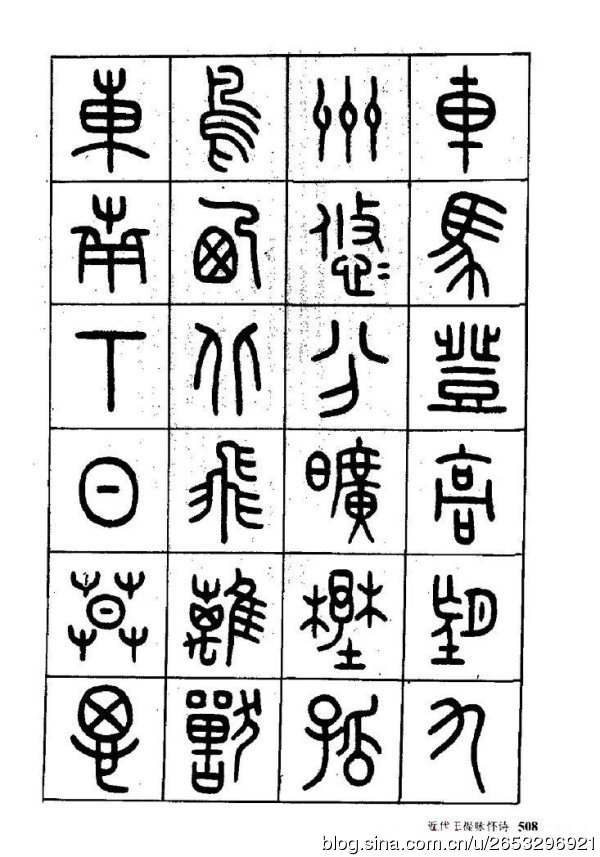 王褆印鉴和篆书《咏怀诗》欣赏
