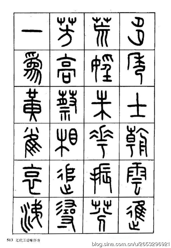 王褆印鉴和篆书《咏怀诗》欣赏