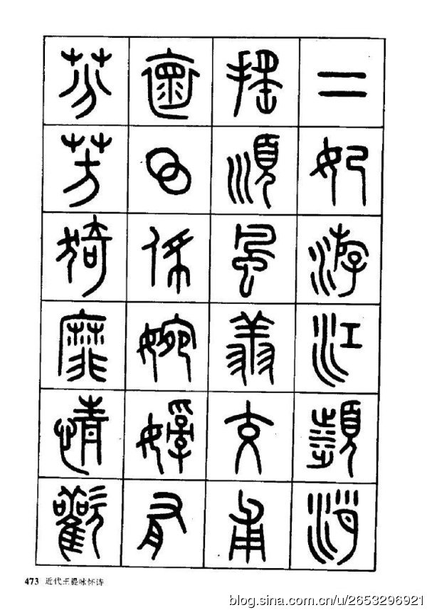 王褆印鉴和篆书《咏怀诗》欣赏