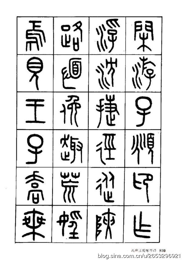 王褆印鉴和篆书《咏怀诗》欣赏