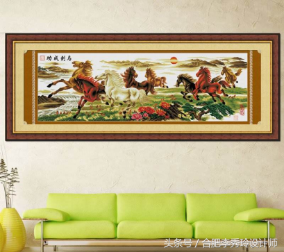 你家要是掛這4個十字繡，保證要發財！尤其花開富貴圖，風水好！