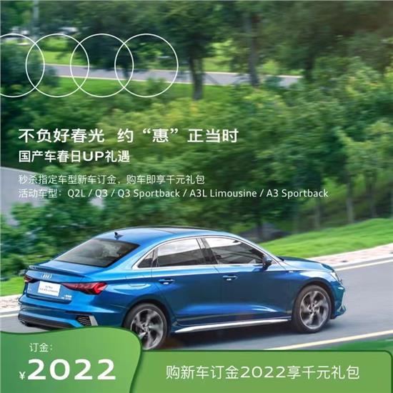 奥迪e-tron享5年0首付 或36期0利率