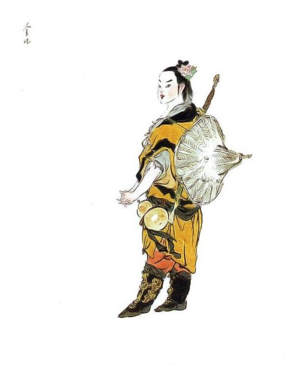 精美国画《西游记》插图赏析，花果山群妖，四海水族，地府冥神