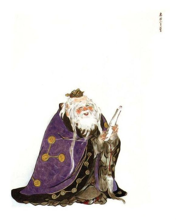 精美国画《西游记》插图赏析，花果山群妖，四海水族，地府冥神