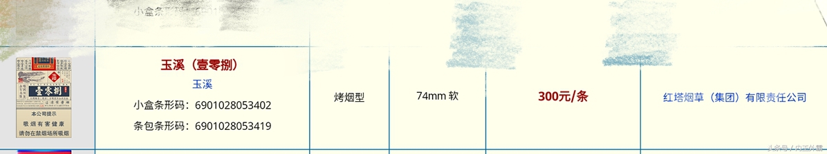 玉溪新品香烟“壹零捌”，满分一百分，为何破格评108分