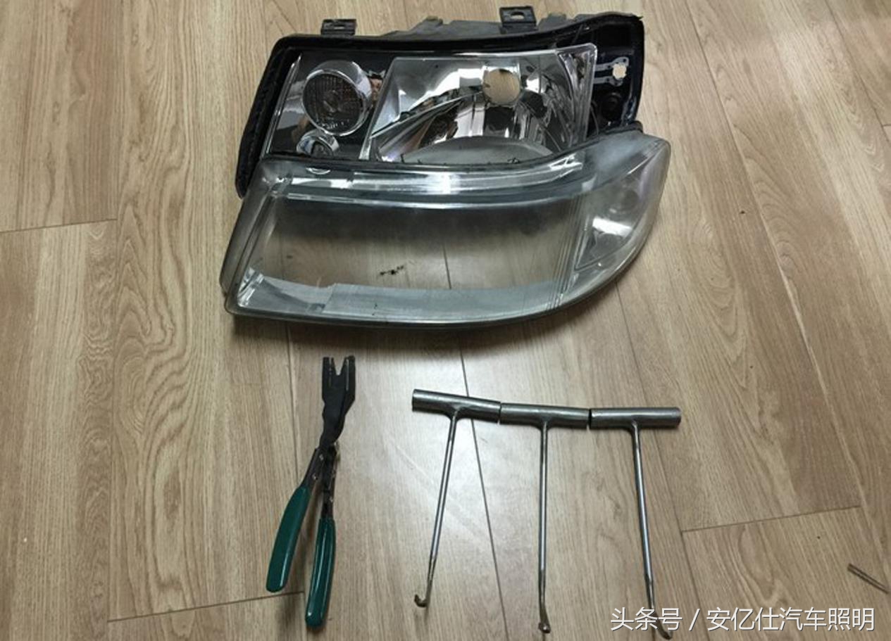 老捷达改灯换新颜，旧车也能再一春