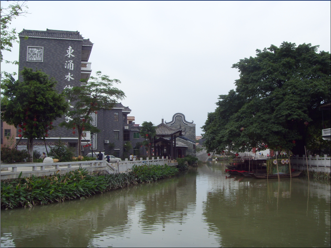 13广州南沙东涌水乡,一个有着江南水乡风情的地方.