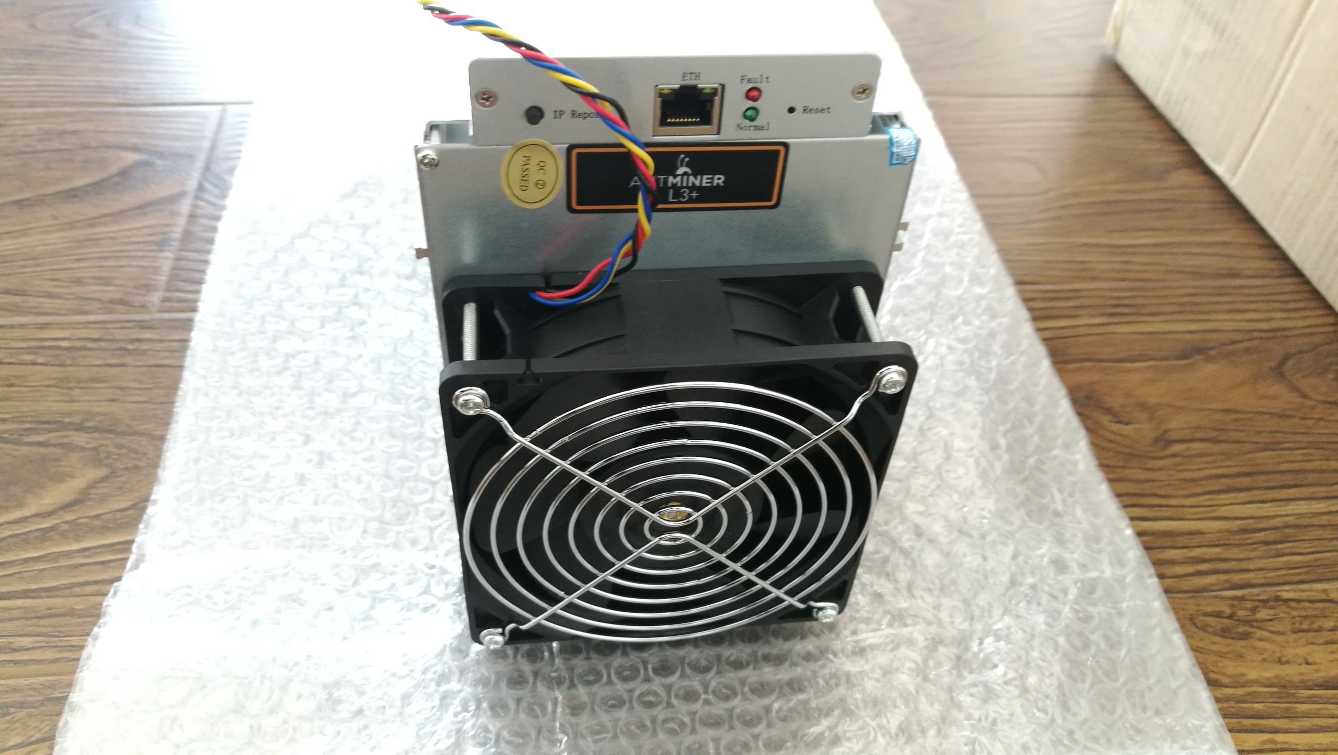 莱特币最强矿机：蚂蚁矿机L3+ 504M开箱图，这才是ASIC矿机