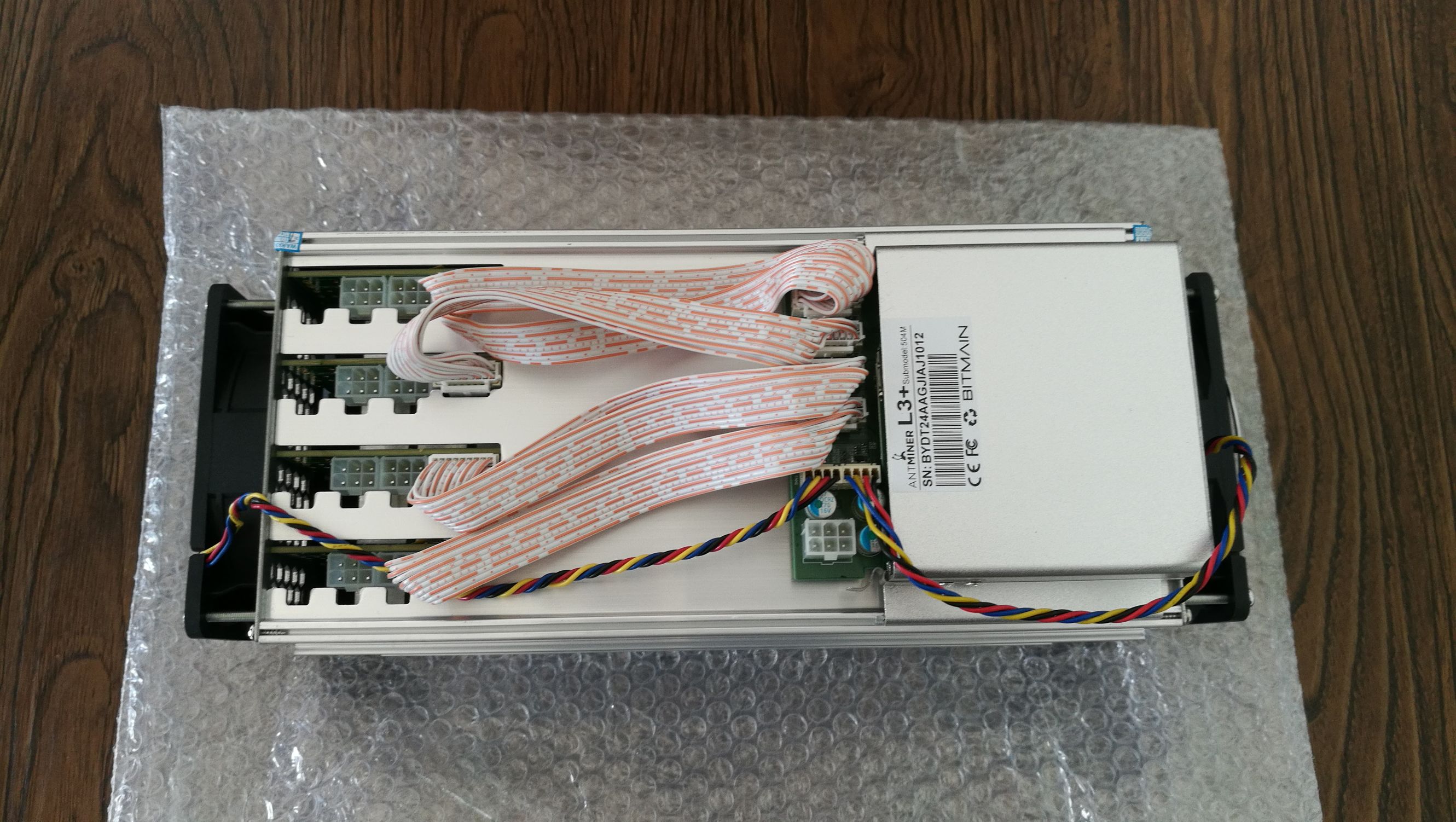 莱特币最强矿机：蚂蚁矿机L3+ 504M开箱图，这才是ASIC矿机