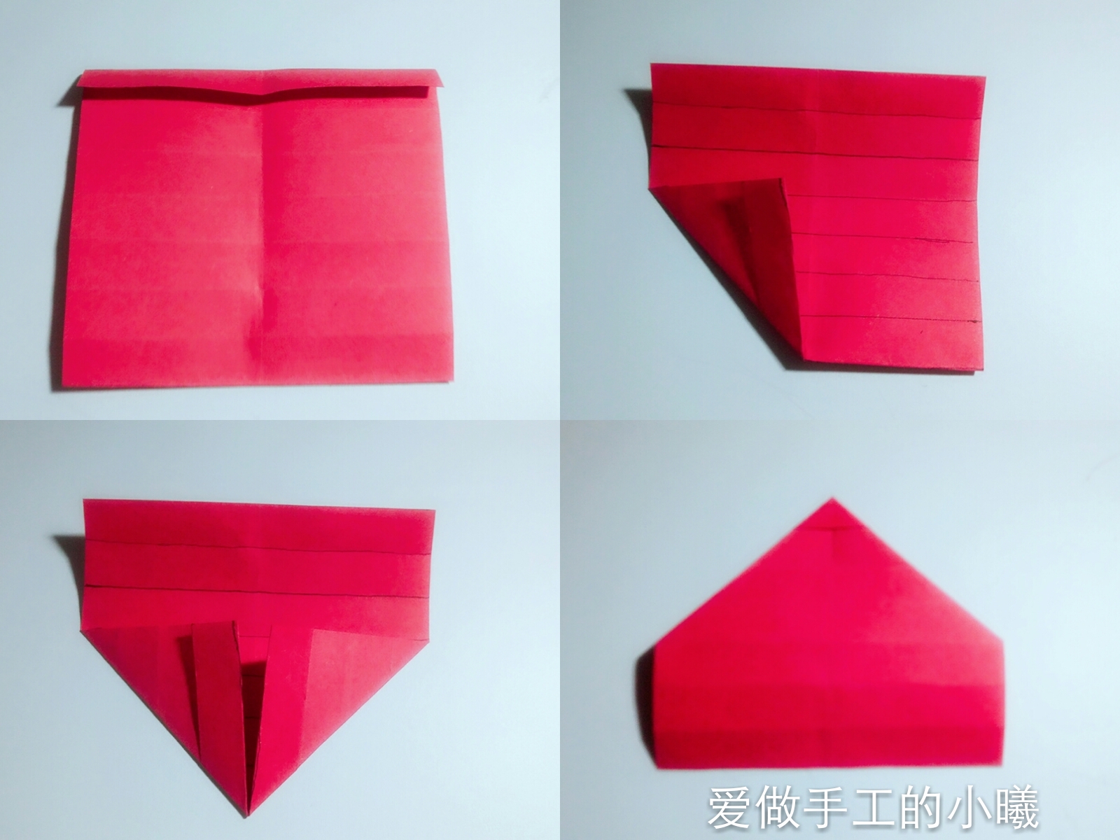 学心形折纸戒指,为生活增添一些小乐趣吧!