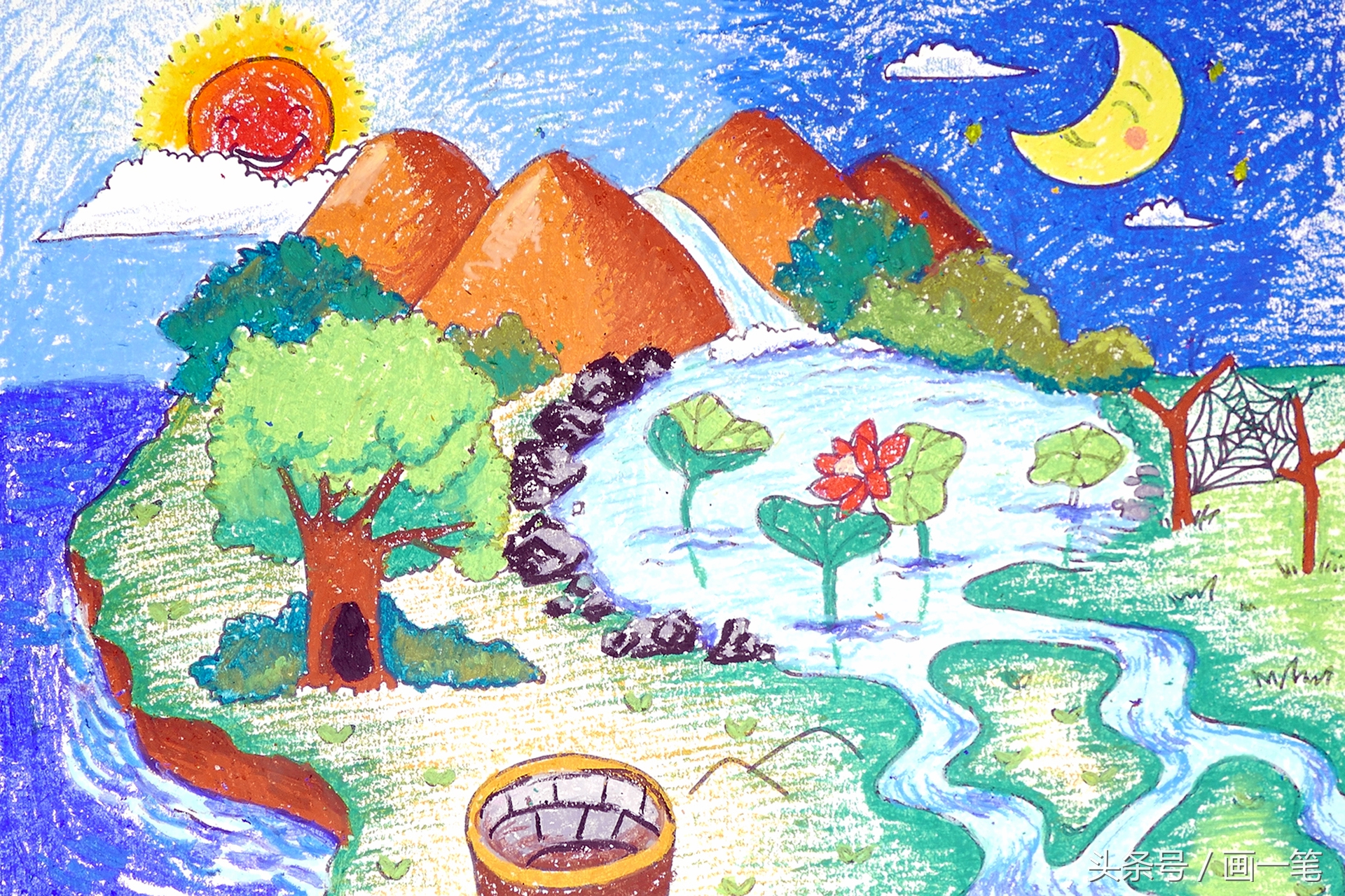 简笔画:特刊,似灯笼,像西瓜,万圣节,用它打