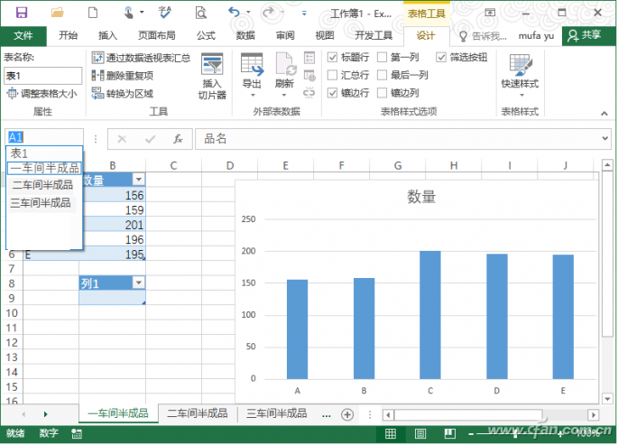 操作更便捷 学会用好Excel的表中表