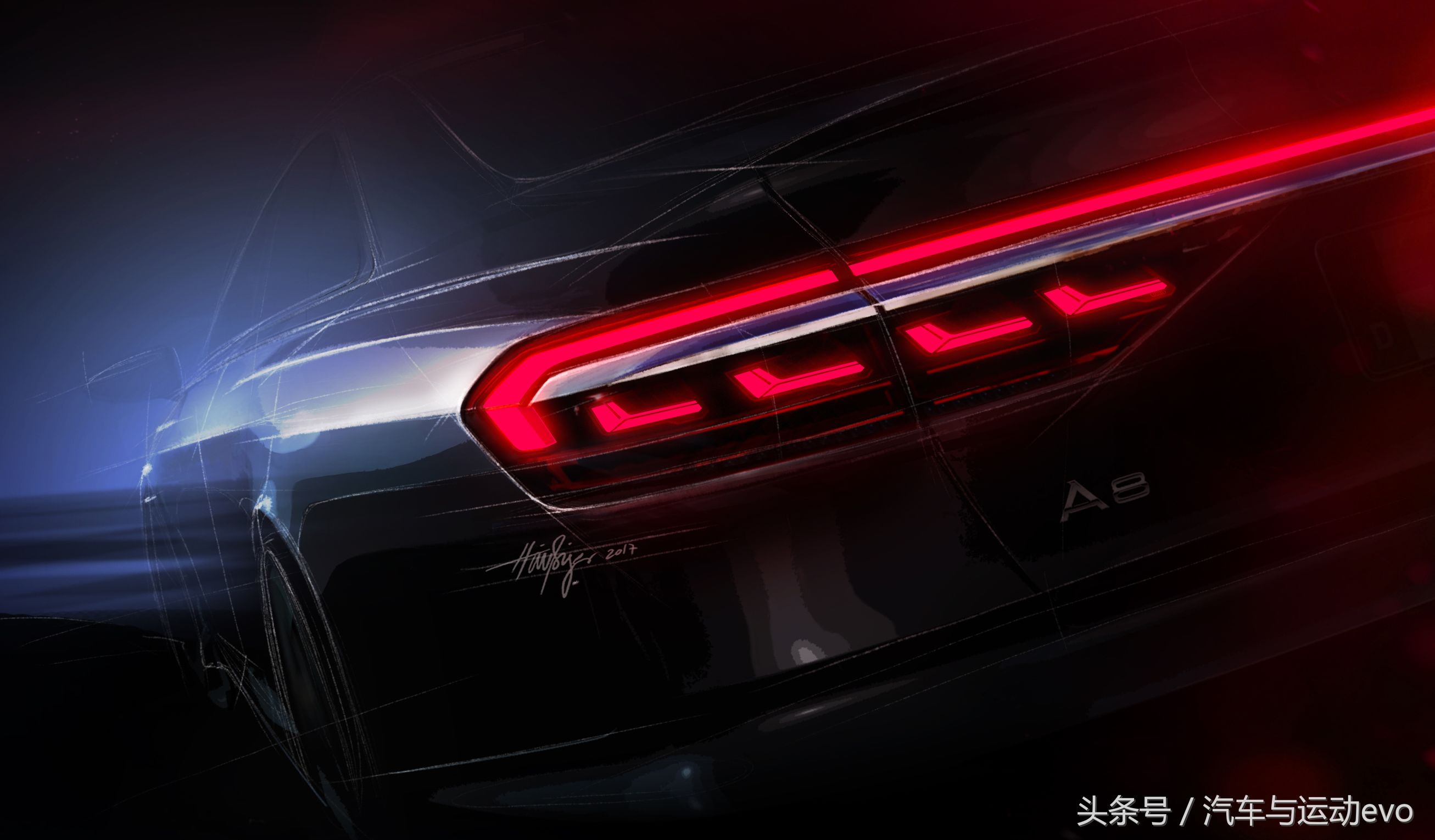 以科技定义进取 全新奥迪A8新能源时代的豪华定义｜evo科技