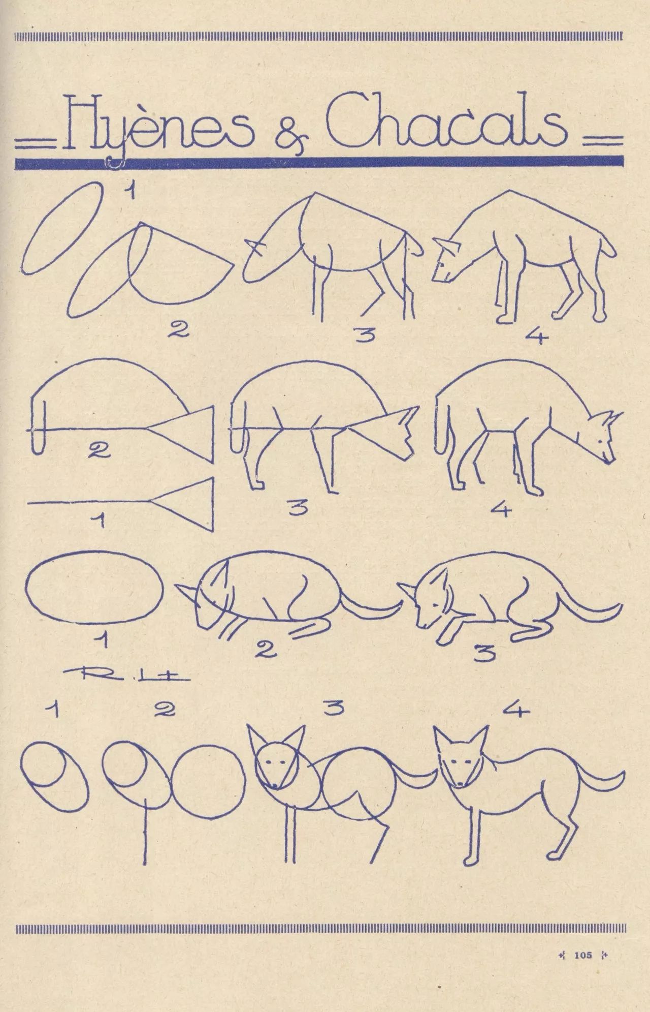 1000个超详细动物简笔画教程,珍藏版