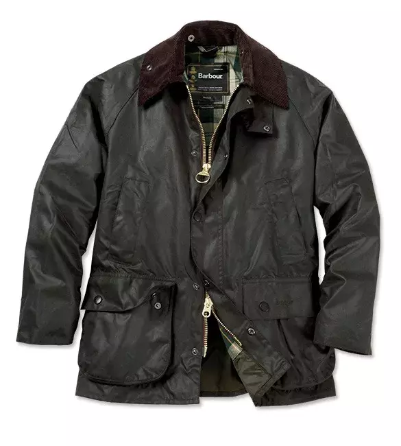 这年头型男手上都有一件「Barbour」