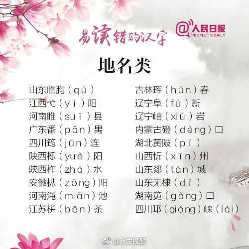 龌龊一读就错的汉字读音，你真的会读吗？