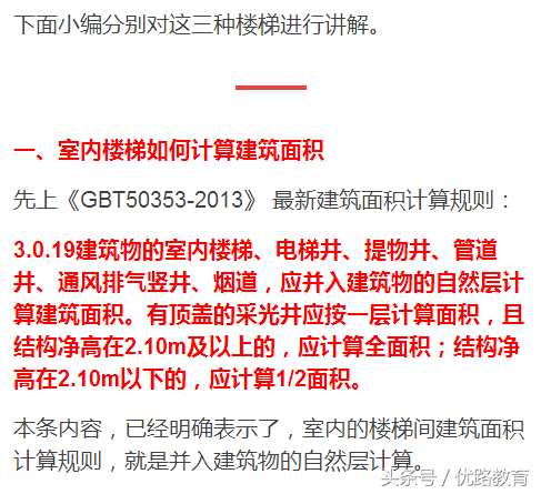 建筑面积图文展示，一目了然，无师自通！